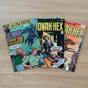 EARLY JONAH HEX ~ ALL-STAR WESTERN #3 (1970) JONAH HEX #2 #4 (1977) DC WESTERN - Bild 1 von 17