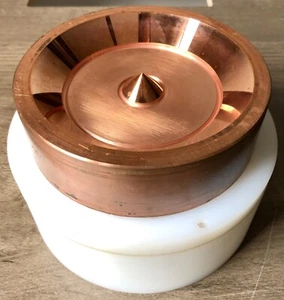 II-VI 5" CO2 Laser Mirror - Waxicon Reflector - Copper - Huge - (107408-AA-01) - Picture 1 of 3