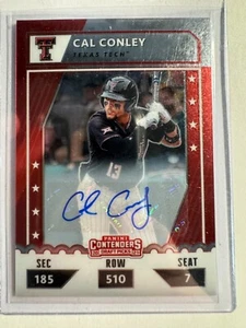 K148,627- 2021 Elite Extra Edition Optic College Ticket Auto #47 Cal Conley #/99 - Picture 1 of 1