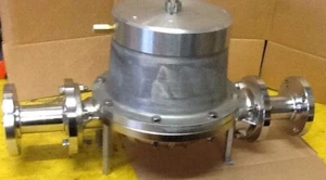 Yamada Stainless Steel Pulsation Damper AD 50ST-FLG-EP - Picture 1 of 6