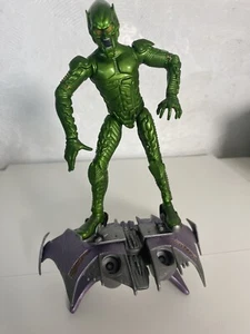 Spider-Man Movie 2002 6" Green Goblin Super Poseable Figure glider - Picture 1 of 9