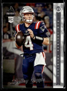 2022 Panini Chronicles #209 Bailey Zappe Luminance Update Rookies - Imagen 1 de 2
