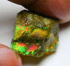 Opal grob 22,75 Karat natürlicher äthiopischer Opal roh Welo Opal Edelstein Multi Fire