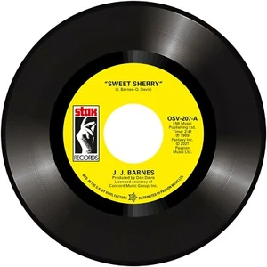 J.J. BARNES / JOHN GARY WILLIAMS "SWEET SHERRY c/w THE WHOLE DAMN WORLD IS...." - Picture 1 of 2