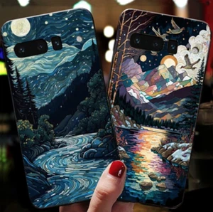 Moon Night Landscape River Coque Cover Case For Google Pixel 8 Pro 8A Pixel 7 - Photo 1 sur 6