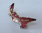 Prince Edward Island PEI Map Lapel Pin