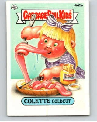 1987 Topps Garbage Pail Kids Series 11 #445A Colette Coldcut  V73776 - Image 1 of 2