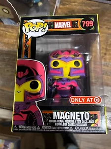 FUNKO Pop Marvel Target Exclusive MAGNETO 799 Black Light Brand New RARE - Picture 1 of 1