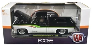 M2 MACHINES 1973 CHEVROLET CHEYENNE SUPER 10 SQUAREBODY 1:24 FOOSE - Picture 1 of 2