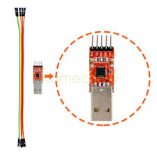 USB 2.0 to TTL UART 5PIN Module Serial Converter CP2102 STC PRGMR Free cable