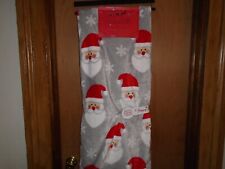 Christmas Santa Oversized Plush Throw Blanket 50" By 70" NEW