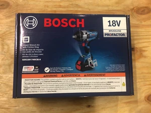Bosch GDS18V-740CB14 PROFACTOR 18V Connected 1/2 In. Impact Wrench Kit New - Picture 1 of 8