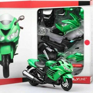 Maisto 1:12 Kawasaki ZX 14 R Ninja self assembly Toy model Motorcycle motorbike - Picture 1 of 3