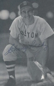 Postal firmada por Johnny Pesky Red Sox d. 2012 3x5 179356 - Imagen 1 de 1