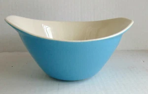 Vintage 1950's Royal China Blue Heaven Atomic 6 1/2" Gravy Boat Dish NICE - Picture 1 of 3