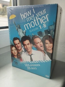 How I Met Your Mother - Season 1-8 Komplettbox Exclusive Edition 25 DVDs NEU OVP - Foto 1 di 4