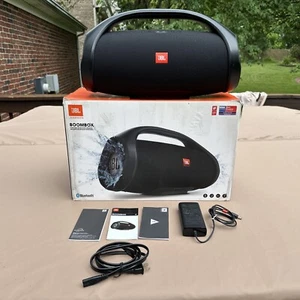 JBL Boombox Portable Bluetooth Speaker (Black) - Picture 1 of 24