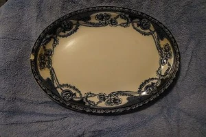 Royal Staffordshire RENOWN BLUE 14 1/2" Oval Serving Platter Berslum England - Picture 1 of 1