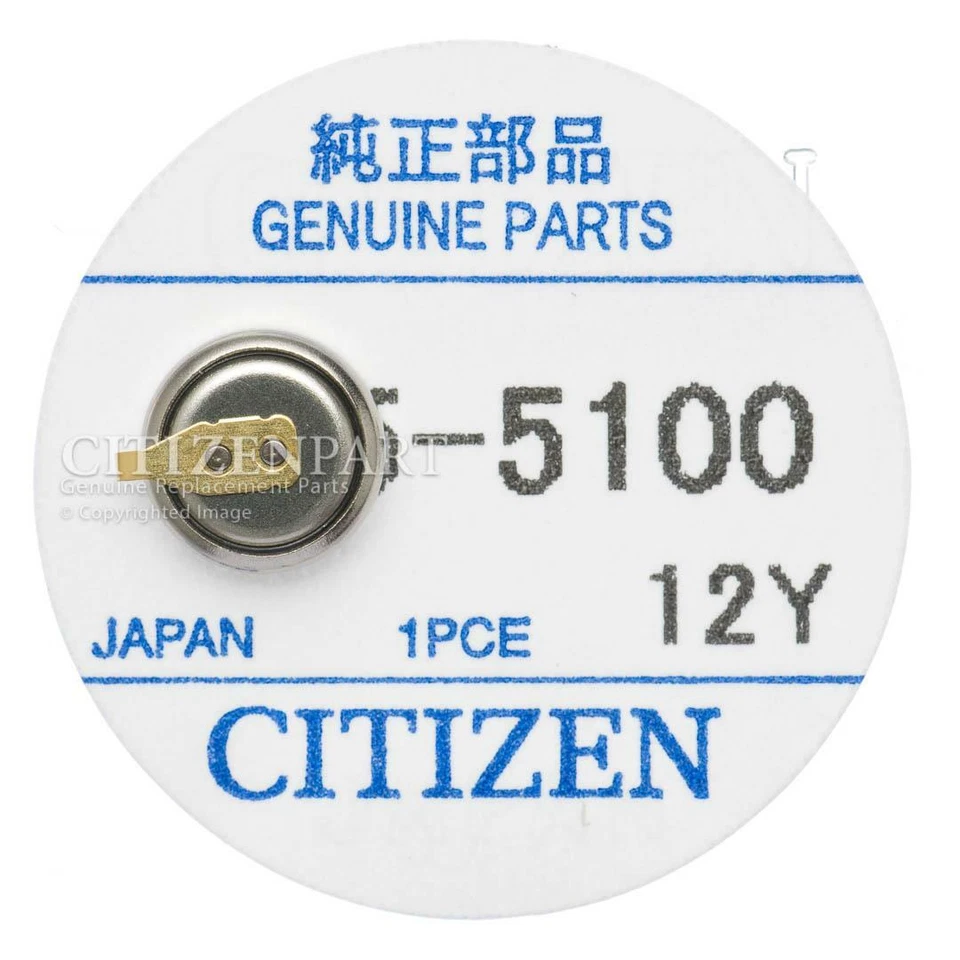 Citizen 295-5100 295-51 Mt621a Eco-drive Capacitor Solar Battery