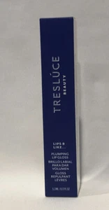 Tresluce Beauty Dazzling Plumping Liquid Lip Gloss .17oz 5.3ml Hydrating Vegan - Picture 1 of 5