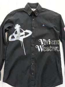 VIVIENNE WESTWOOD SHIRT Size MED - CUSTOMISED by Paul McNeil - Amazing UNIQUE - Picture 1 of 21