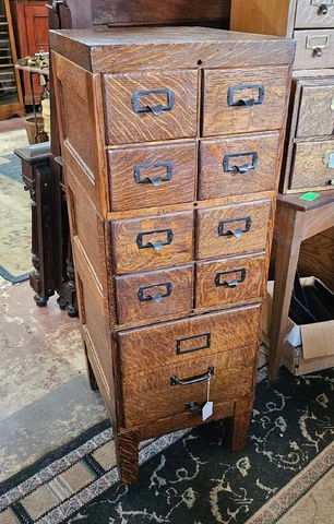 Shaw Walker Stacking Filing Cabinet-9 Drawer-jtc Cover