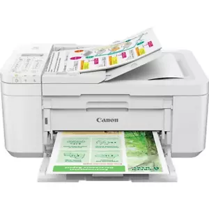 Canon PIXMA TR4720 WLAN Tintenstrahl All-in-One Drucker Drucker - Farbe - Weiß - Bild 1 von 8