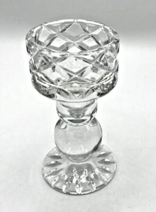 BLOCK Crystal Glass Candle Holder - Picture 1 of 12