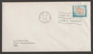 CANADA 1964 FIRST DAY COVER PEACE ON EARTH  - Picture 1 of 1