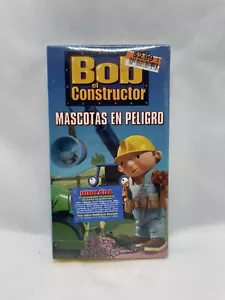 Bob The Builder Spanish Version Espanol Constructor Mascotas En Peligro VHS - Picture 1 of 4