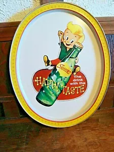Vintage 1950's-1960's SQUIRT-The Drink with The HAPPY TASTE-Tin Tray - Picture 1 of 7