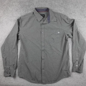 Marmot Shirt Men's M Medium Gray Long Sleeve Button Up Casual For Life - Picture 1 of 12