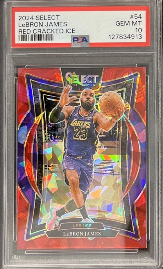 LeBron James Professional Sports PSA Basketball Trading Cards for