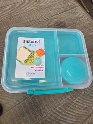 &= Lonchera Sistema To Go Bento 1,65 L 6,9 tazas con contenedor de yogur sin BPA Foto 1 de 4