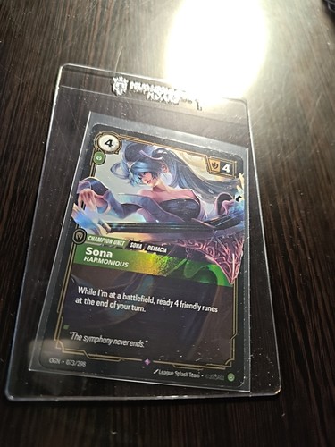 Riftbound TCG League of Legends Sona 073/298 Origins NM FOIL | eBay