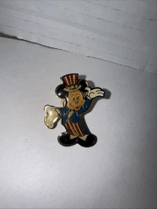 Disney Kodak Patriotic Mickey Mouse Lapel Pin Vintage Decor - Picture 1 of 3