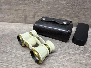 Vintage Soviet Binoculars Theater Opera Pocket Binoculars Original Cover USSR - Picture 1 of 24