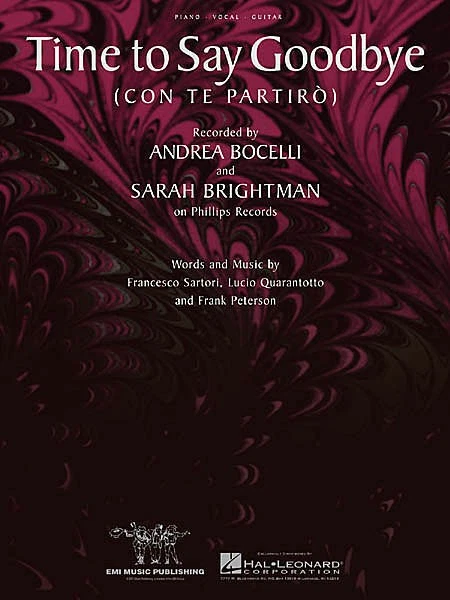 Time to Say Goodbye (Con Te Partiro) - Imagem 1 de 1