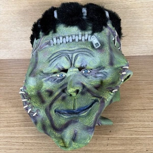2002 Frankensteins Monster Maske Verkleidung inkl. Halloween Monster großer Kopf - Bild 1 von 14