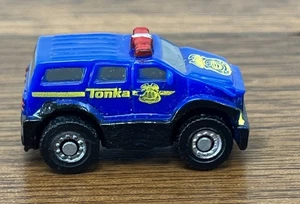 Very Small Mini Micro Tonka Police SUV Truck #10116 Blue - Picture 1 of 9