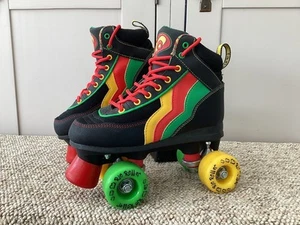 Rio Roller Boots/ Skates Junior Girls Size 2 - Picture 1 of 16