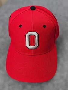 Vintage Ohio State Buckeyes Acrylic/Wool Fitted Zephyr Hat Cap Size 7 1/8 - Picture 1 of 3