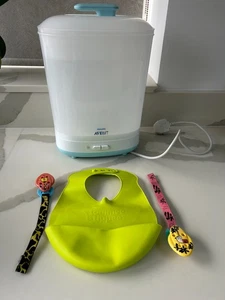 Philips Avent 2 in 1 Electric Steam Steriliser plus other more items - Picture 1 of 6