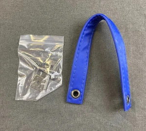 APRILIA RSV 1000 Tuono 2006-2009 PILLION SEAT STRAP BLUE AP8129505 - NEW - Picture 1 of 3