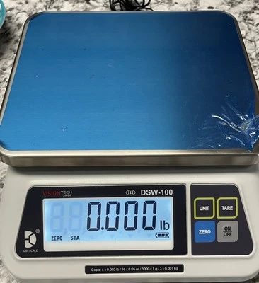 Digital Food Scale DSW-100 Portion Scale, Dual LCD Display - Image 1 of 4