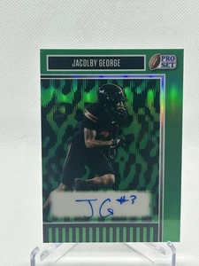 2025 Pro Set #BA-JG1 Jacolby George Autographs #/5 - Picture 1 of 2