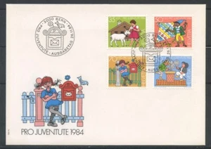 Busta 1984 - SVIZZERA - PRO JUVENTUTE 4v. - BUSTA FDC - LOTTO/25388 - Imagen 1 de 1