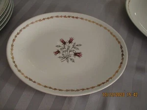 PLATO OBLONGO ROYAL WHISPER 11 IN - Imagen 1 de 2