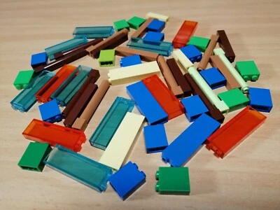 LEGO 50 Stück Säulensteine Paneele Wandsteine viele Farben / Konvolut Sammlung - Bild 1 von 4