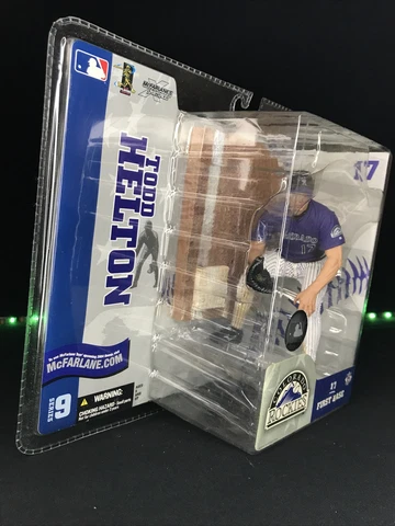 Todd Helton McFarlane MLB Series 9 Purple Jersey Action Figure Cover